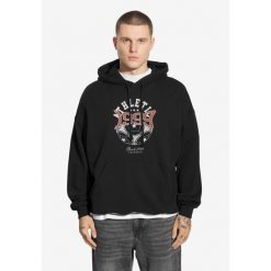 Bluza sportowa męska Prosto Athletic z kapturem. Czarne bluzy z kapturem Prosto., m, bez wzorów, z kapturem. Za 349.99 zł.