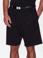 Calvin Klein Underwear Szorty piżamowe 000NM2417E Czarny Regular Fit. Czarne szorty Calvin Klein Underwear, m, bez wzorów, z bawełny. Za 209.99 zł.