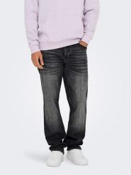 ONLY & SONS Dżinsy "Edge" - Comfort fit - w kolorze ciemnoszarym rozmiar: W33/L32. Szare jeansy Only & Sons, l. Za 162.49 zł.