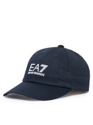 EA7 Emporio Armani Czapka z daszkiem 7X000592 AF15502 MB149 Granatowy. Niebieskie czapki z daszkiem EA7 Emporio Armani, bez wzorów, z bawełny. Za 199.99 zł.