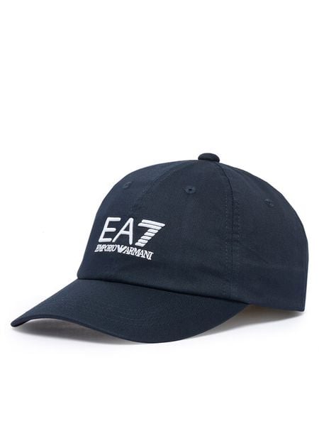 EA7 Emporio Armani Czapka z daszkiem 7X000592 AF15502 MB149 Granatowy. Niebieskie czapki z daszkiem EA7 Emporio Armani, bez wzorów, z bawełny. Za 199.99 zł.