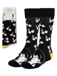 Lucky Socks Skarpety "Harry Potter" w kolorze biało-czarno-żółtym rozmiar: 38-45. Białe skarpety Lucky Socks, bez wzorów, prążkowane. Za 30.99 zł.