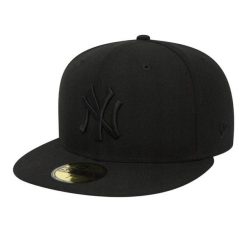 Czapka Z Daszkiem 59Fifty New York Yankees. Czarne czapki z daszkiem New Era, bez wzorów. Za 236.99 zł.