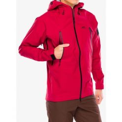 Kurtka przeciwdeszczowa męska Helikon-Tex Squall Hardshell. Czerwone kurtki Helikon-Tex, m, bez wzorów, z hardshellu, bez kaptura. Za 997.49 zł.