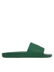 Polo Ralph Lauren Klapki 809P07314002 Zielony. Zielone klapki Polo Ralph Lauren, z gumy. Za 329.99 zł.