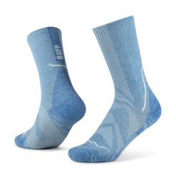 Skarpetki Buff DRYFLX® CREW SOCK DC WASHED. Niebieskie skarpety Buff, bez wzorów. Za 119.90 zł.
