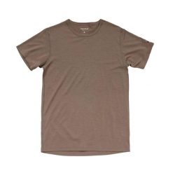 Koszulka termoaktywna Devold Breeze Merino 150 T-Shirt. Brązowe bielizna termoaktywna Devold, m, bez wzorów, z materiału, bez ramiączek, outdoorowe. Za 351.99 zł.