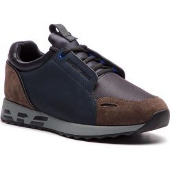 Sneakersy EMPORIO ARMANI - X4X241 XL457 D738 Antra/Dk Navy/Bk/Dk. Buty sportowe casual marki Emporio Armani. W wyprzedaży za 499.00 zł.