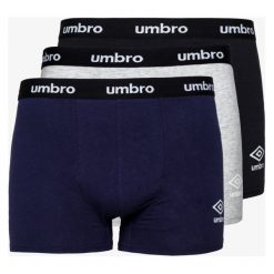 Umbro Bokserki Boxer 3-Pack , multicolor, rozmiar L. Brązowe bokserki Umbro, l, bez wzorów, z bawełny. W wyprzedaży za 39.99 zł.