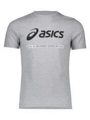 Asics Koszulka funkcyjna "City" w kolorze szarym rozmiar: M. Szare t-shirty sportowe ASICS, bez wzorów, z materiału, bez ramiączek, outdoorowe. Za 52.67 zł.