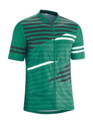 Gonso Koszulka kolarska "Agno" w kolorze zielonym rozmiar: 4XL. Zielone t-shirty sportowe Gonso, bez wzorów, z materiału, bez ramiączek, rowerowe. Za 131.43 zł.