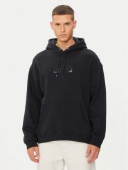 Converse Bluza M Cons Hoodie 10026148-A01 Czarny Regular Fit. Czarne bluzy Converse, m, bez wzorów, z bawełny, bez kaptura. Za 329.99 zł.