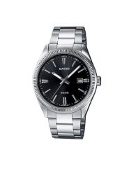 Casio Zegarek MTP-1302D-1A1VEF Srebrny. Szare, cyfrowe zegarki Casio, srebrne. Za 219.99 zł.