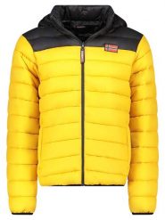 Geographical Norway Kurtka pikowana "Amigoglerc Hood" w kolorze żółto-czarnym rozmiar: S. Żółte kurtki Geographical Norway, s, bez wzorów, bez kaptura. Za 132.67 zł.
