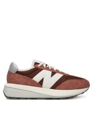 New Balance Sneakersy U370AI Brązowy. Brązowe buty sportowe casual New Balance, bez wzorów, ze skóry, bez zapięcia. Za 419.99 zł.