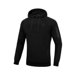 Bluza męska Pitbull z kapturem Bermuda. Czarne bluzy PITBULL, m, bez wzorów, z kapturem. Za 259.00 zł.