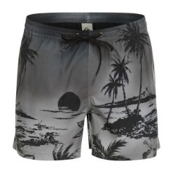 Szorty kąpielowe męskie Quiksilver Everyday Paradise Volley 15". Szare krótkie spodenki sportowe Quiksilver, m, bez wzorów, z materiału. Za 215.90 zł.