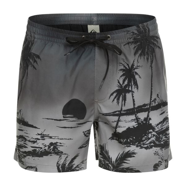 Szorty kąpielowe męskie Quiksilver Everyday Paradise Volley 15". Szare krótkie spodenki sportowe Quiksilver, m, bez wzorów, z materiału. Za 210.80 zł.