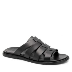 Klapki GINO ROSSI. Czarne klapki Gino Rossi. Za 179.99 zł.
