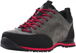 Męskie buty turystyczne wodoodporne z membraną i zamszem. Zielone buty turystyczne GUGGEN MOUNTAIN, bez wzorów, z gumy, bez zapięcia, trekkingowe. Za 477.39 zł.