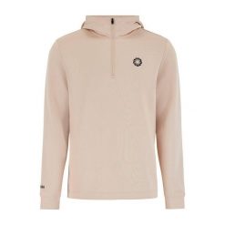 Męska Hoodie Essential - Piaskowa. Brązowe bluzy KEADA SPORTS, m, bez wzorów, bez kaptura. W wyprzedaży za 220.00 zł.