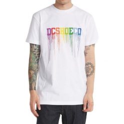 Podkoszulek męskie DC Shoes Dc Drip. Białe podkoszulki DC Shoes, m, bez wzorów, z materiału, bez ramiączek. Za 190.00 zł.