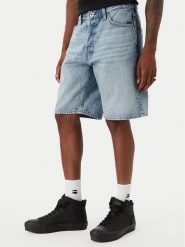 G-Star Raw Szorty jeansowe Dakota D24411-D788 Niebieski Regular Fit. Niebieskie szorty G-Star Raw, m, bez wzorów, z bawełny, retro. Za 279.99 zł.