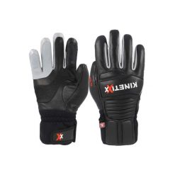 Rękawiczki narciarskie i snowboardowe męskie KINETIXX Bradly Glove GTX black. Czarne rękawiczki KINETIXX, na zimę, bez wzorów. W wyprzedaży za 590.00 zł.