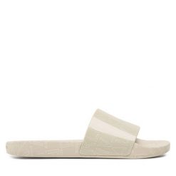 Klapki Calvin Klein. Brązowe klapki CALVIN KLEIN. Za 169.99 zł.