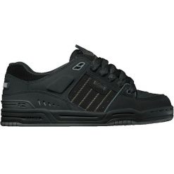 Buty Globe Fusion czarne skórzane sneakersy. Czarne buty sportowe casual Globe, bez wzorów, ze skóry, bez zapięcia. W wyprzedaży za 443.95 zł.