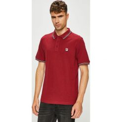 Fila - Polo. Czerwone koszulki polo Fila, l, bez wzorów, z bawełny, bez kołnierzyka, bez ramiączek. W wyprzedaży za 139.90 zł.
