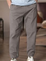 Spodnie jogger - szary. Szare joggery i bojówki Sinsay, bez wzorów. Za 49.99 zł.