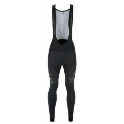 Męskie legginsy kolarskie Kilpi MOVI-M. Czarne legginsy długie sportowe Kilpi, m, bez wzorów, rowerowe. Za 370.41 zł.