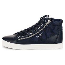 Pepe Jeans Tenisówki Męskie Marton Boot 41 Ciemny Niebieski. Trampki marki Pepe Jeans. W wyprzedaży za 273.00 zł.