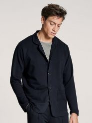 Calida Kurtka przejściowa w kolorze granatowym rozmiar: XL. Niebieskie kurtki Calida, xl, bez wzorów, bez kaptura. Za 152.26 zł.