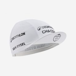Second Life - Czapka z daszkiem rowerowa szosowa Van Rysel... - Stan Doskonały. Białe czapki z daszkiem VAN RYSEL, bez wzorów, z materiału. Za 37.99 zł.