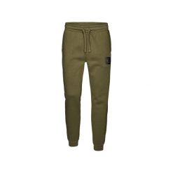 Spodnie dresowe męskie LUMBERJACK JOGGER PANT BOX LOGO. Zielone joggery i bojówki Lumberjack, m, bez wzorów, z dresówki, sportowe. Za 169.99 zł.