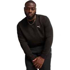 Bluzka Puma Ess Crew Tr, Mężczyźni. Czarne bluzy Puma, m, bez wzorów, z bawełny, bez kaptura. Za 179.99 zł.