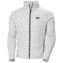 Kurtka puchowa Helly Hansen Hybrid. Szare kurtki Helly Hansen, na lato, l, bez wzorów, z elastanu, bez kaptura. Za 732.50 zł.