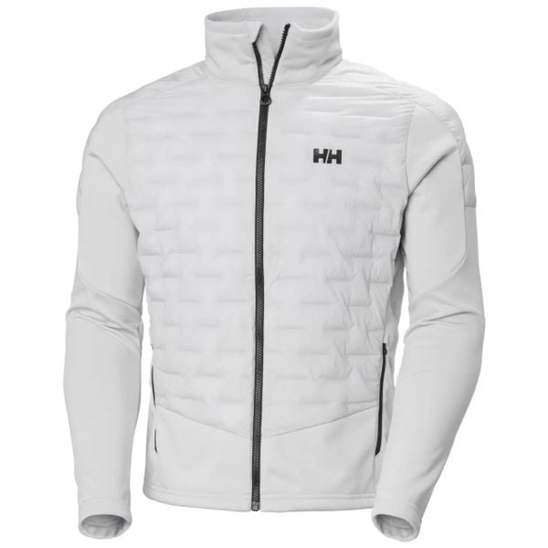 Kurtka puchowa Helly Hansen Hybrid. Szare kurtki Helly Hansen, na lato, l, bez wzorów, z elastanu, bez kaptura. Za 732.50 zł.