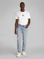 CALVIN KLEIN JEANS Dżinsy - Slim fit - w kolorze błękitnym rozmiar: W31/L34. Niebieskie jeansy Calvin Klein Jeans, l. Za 314.75 zł.