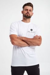 T-shirt PHILIPP PLEIN. T-shirty Philipp Plein, m, bez wzorów, bez kołnierzyka, bez ramiączek. W wyprzedaży za 937.30 zł.