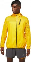 Kurtka męska Asics FujiTrail żółta r. S. Żółte kurtki ASICS, m, bez wzorów, bez kaptura. Za 663.60 zł.