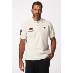 Męska Koszulka polo FLEXNAMIC® piłka nożna rękaw 1/2 kołnierzyk polo. Białe koszulki polo sportowe JAY-PI, m, bez wzorów, z bawełny, bez kołnierzyka, bez ramiączek, do piłki nożnej. Za 195.99 zł.