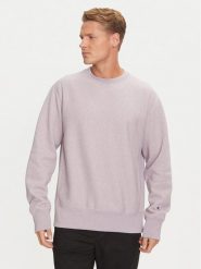 Champion Bluza 218801 Fioletowy Regular Fit. Fioletowe bluzy Champion, m, bez wzorów, z syntetyku, bez kaptura. Za 439.99 zł.
