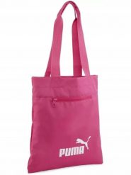 Torba sportowa Puma Shopperka. Czerwone torby na ramię Puma, bez wzorów, z materiału, na ramię, bez dodatków. Za 89.00 zł.