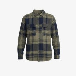 Koszula Volcom Prkstone Zielona. Zielone koszule Volcom, bez wzorów, bez kołnierzyka, bez ramiączek. Za 338.36 zł.