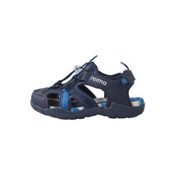 Sandały Reima Hiekalla. Niebieskie sandały Reima, bez zapięcia. Za 199.99 zł.