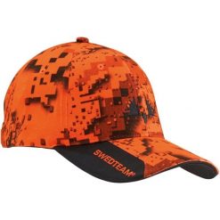Czapka baseballowa z daszkiem Swedteam. Czerwone czapki z daszkiem SWEDTEAM, bez wzorów. Za 258.00 zł.