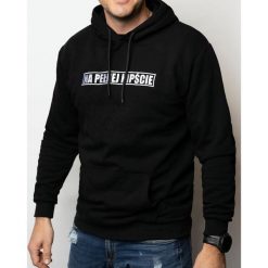 Bluza Na Pełnej Kipście SR Czarna 2025. Czarne bluzy KIPSTA, l, bez wzorów, z bawełny, bez kaptura. Za 169.99 zł.